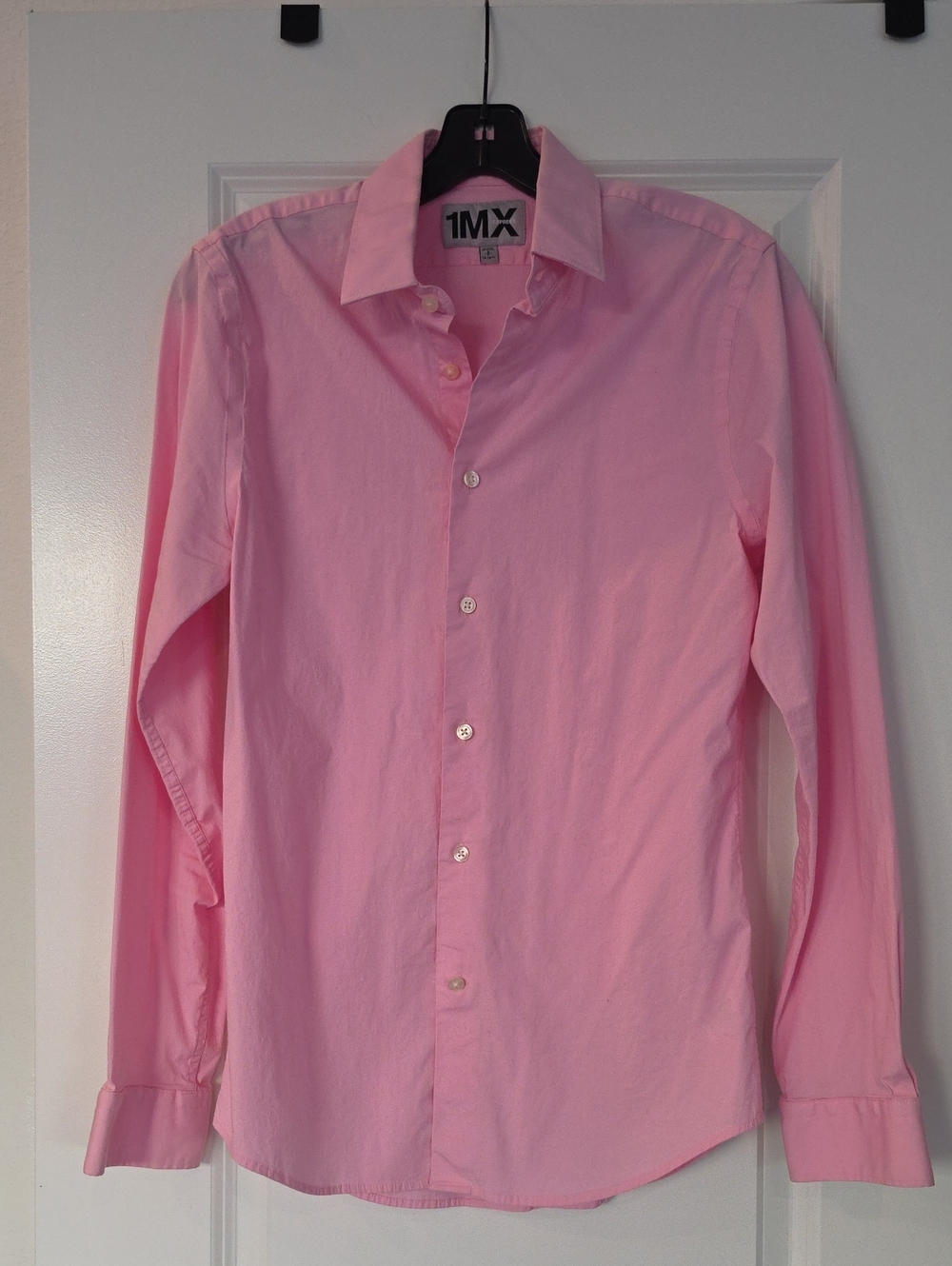 Express Men's Light Pink Dress Shirt